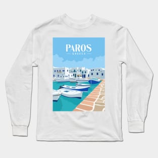 Paros greece Long Sleeve T-Shirt